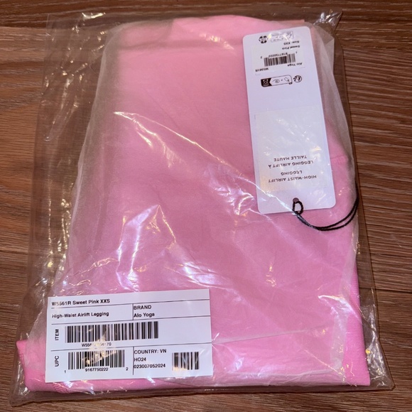 Alo High-Waist Airlift Legging Sweet Pink Full Lenght Brand New NWT 🩷 - Picture 6 of 6